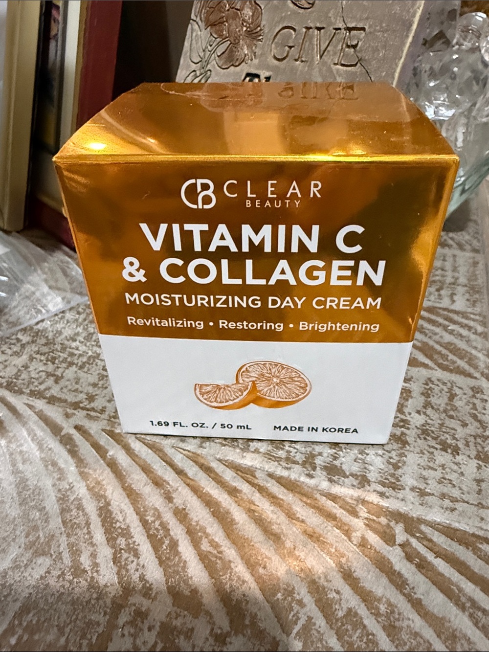 Vitamin C Day and collagen - Orange/Gold Moisturizer day cream new
